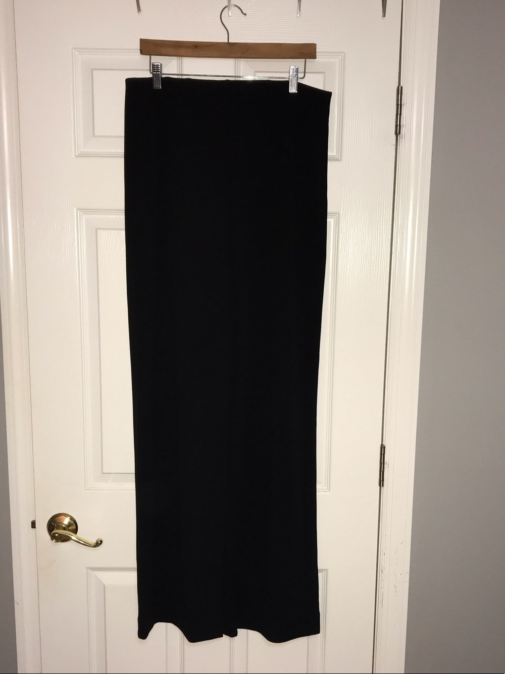 White House Black Market Black Boot-Cut Jumpsuit Pant
